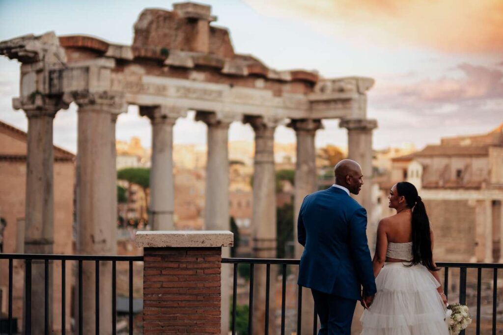 Germaine & Leonard Wedding Rome