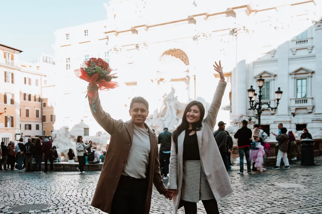 A Mexican Love at the Trevi Fountain: Miguel’s Proposal to Lilia
