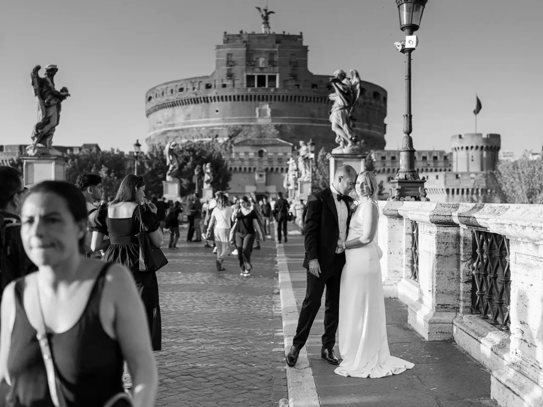 Eternal Beauty: Graham and Rachael’s Magical Elopement in Rome